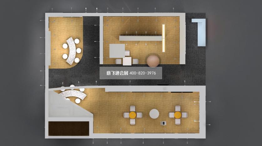 家居展窗簾展臺(tái)設(shè)計(jì)效果圖